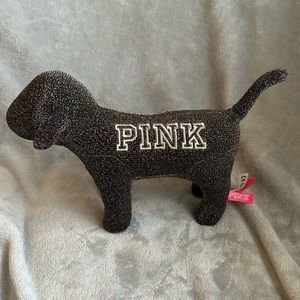 2018 Victoria Secret PINK Rainbow Glitter Sparkle Dog, limited edition rare